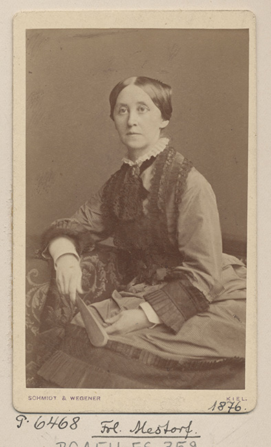 Johanna Mestorf, 1876. 