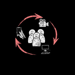 Logo des Online-Kurses Das Dokumentarische im Digitalen