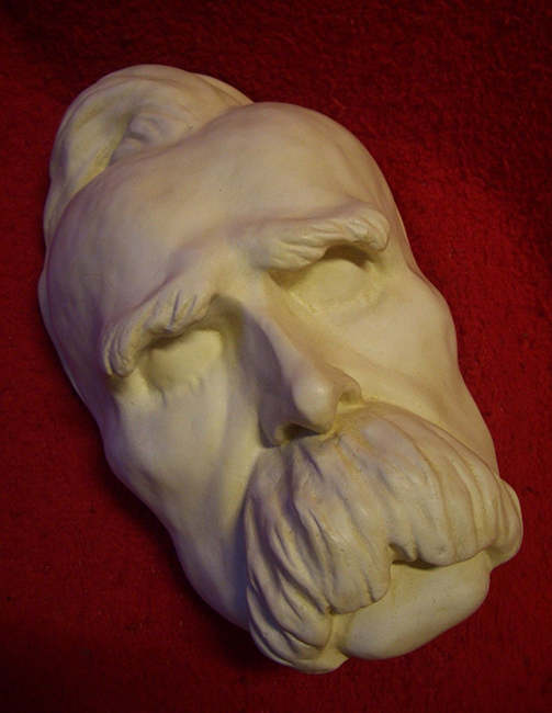Nietzsches stilisierte Totenmaske
