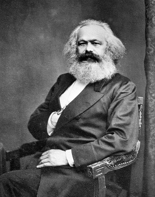 Karl Marx (1875), Fotografie von John Mayall jun.