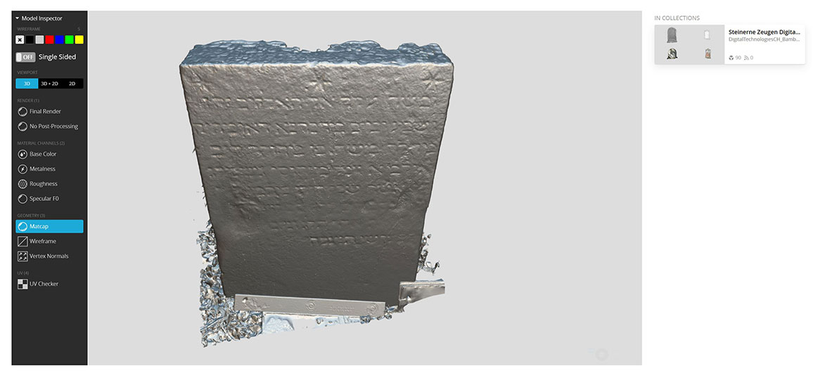 3D-Modell in einer webbasierten Anwendung