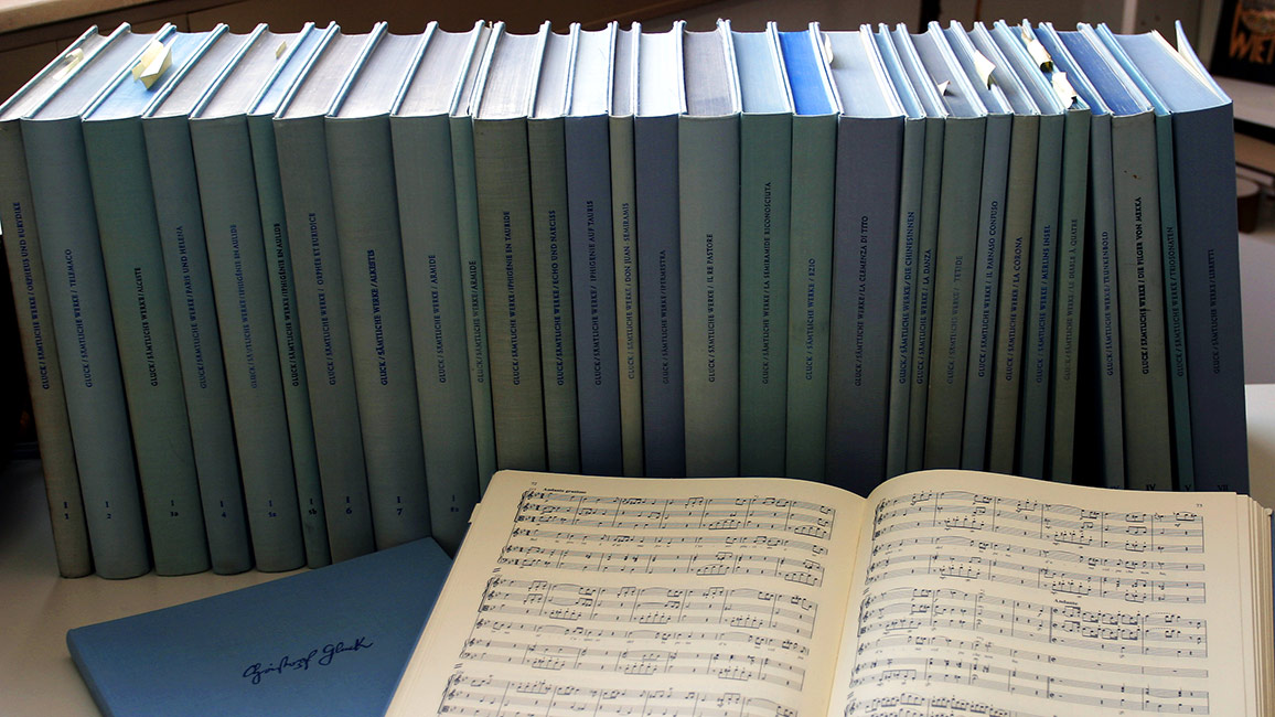 B&auml;nde der Gluck-Gesamtausgabe