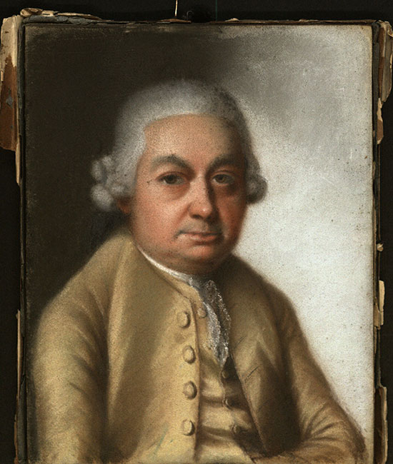 Carl Philipp Emanuel Bach, Porträt von Johann Philipp Bach (um 1773)