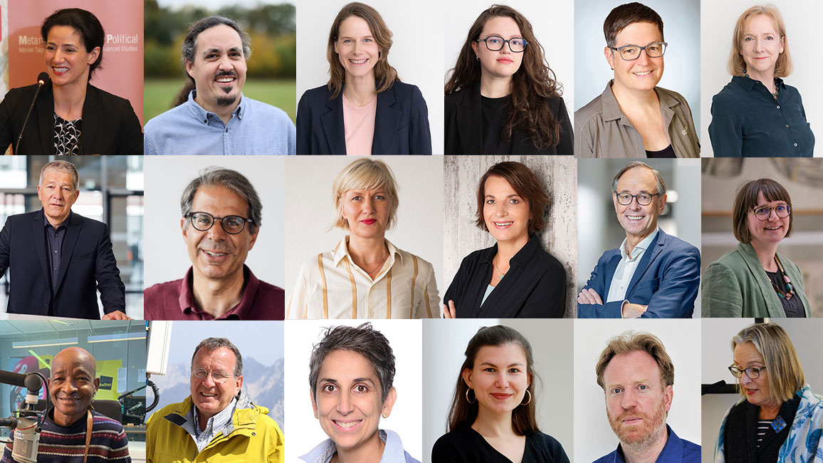 Collage mit verschiedenen Personen