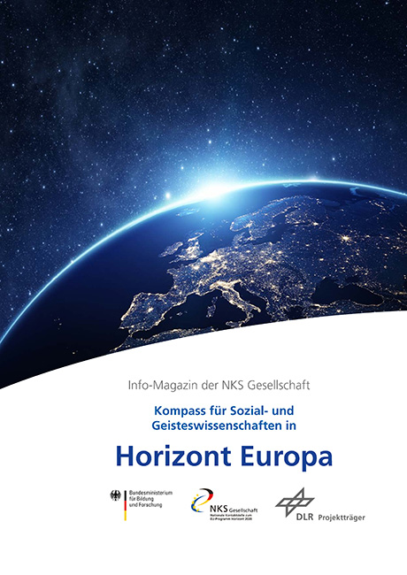Cover Info-Magazin der NKS Gesellschaft zu Horizont Europa