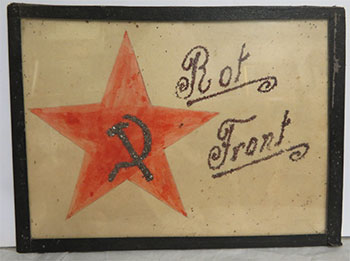 Flugblatt Rotfront Arbeiterbewegung