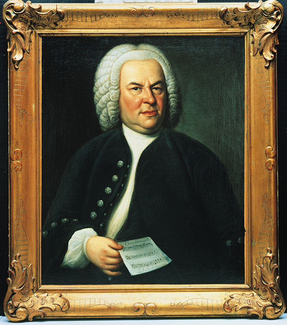 Johann Sebastian Bach, Porträt von Elias Gottlob Haußmann (1748)