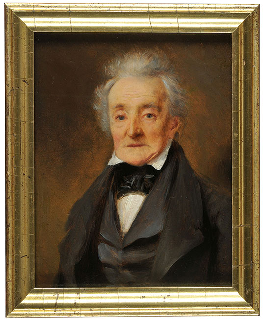 Wilhelm Friedrich Ernst Bach, Porträt von Eduard Magnus (um 1843/45)