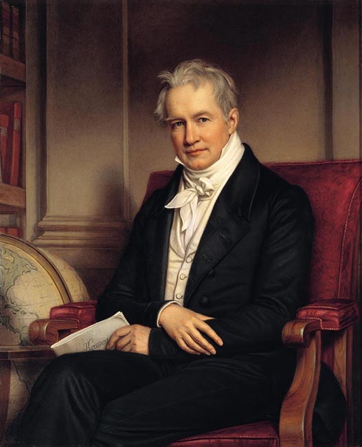 Joseph Karl Stieler: Alexander von Humboldt, 1843