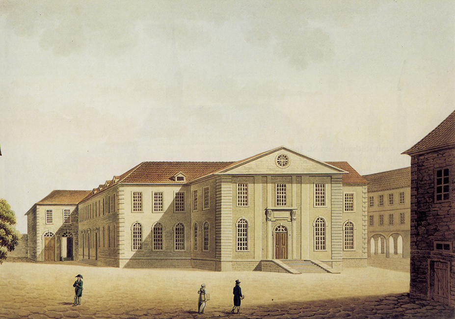 Universitätsbibliothek Göttingen um 1800