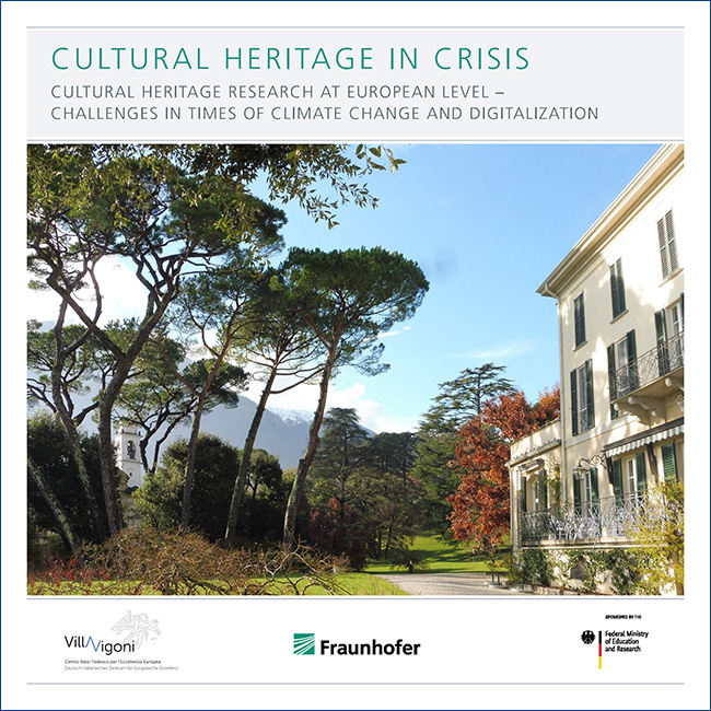 Deckblatt Broschüre Cultural Heritage in Crisis