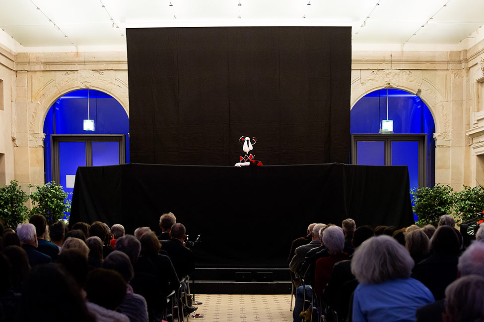 „Das Grün und das Gelb“, Rekonstruktion der Uraufführungsfassung von 1952 beim Salon Sophie Charlotte der Berlin-Brandenburgischen Akademie der Wissenschaften, 2019