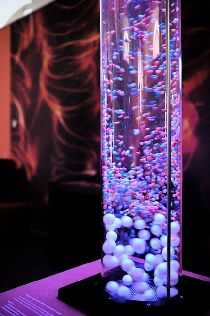 Ausstellungsst&uuml;ck Wirbelnder Zylinder